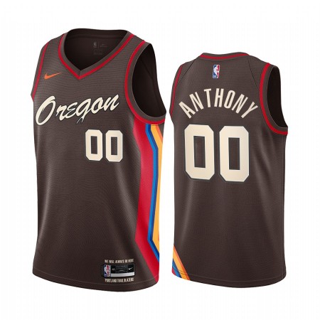 Herren NBA Portland Trail Blazers Trikot Carmelo Anthony 00 2020-21 City Edition Swingman